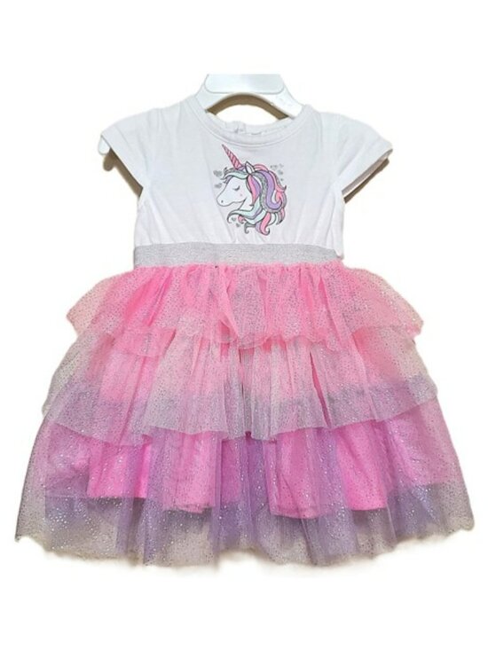 Little Lass Other - LITTLE LASS Baby Girl Unicorn Tutu Dress
